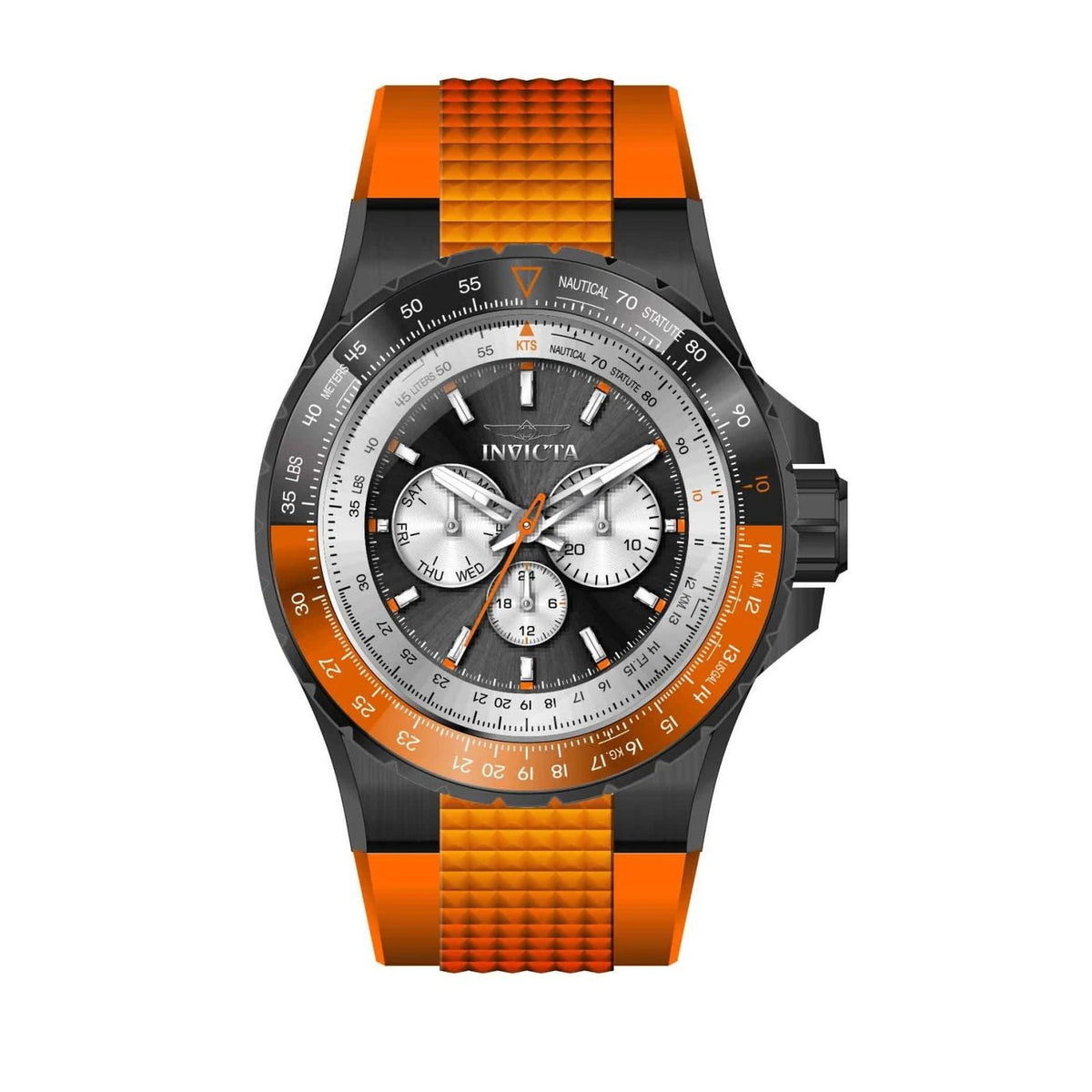 Invicta Aviator 37031 nero Orologio Uomo Quarzo - 50mm - Negozio