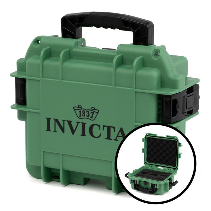Caja De Impacto Invicta - 3 Slot Light Green