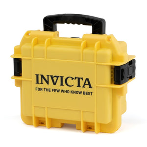 Caja De Impacto Invicta  - 3 Slot Light Yellow