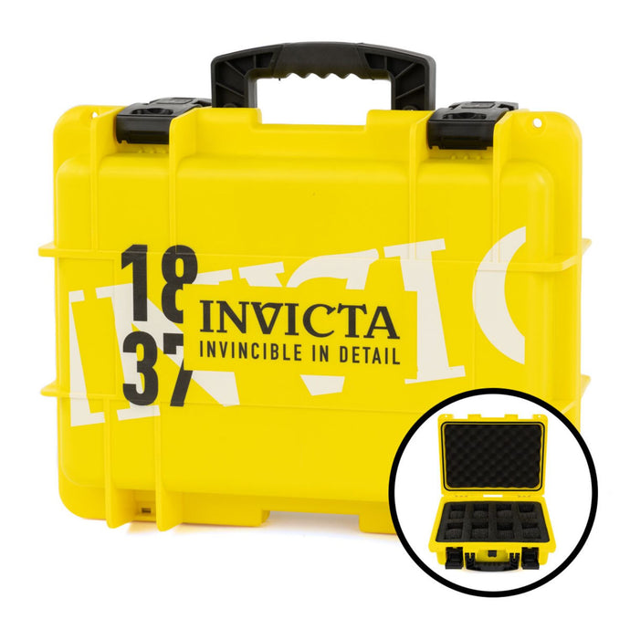 Caja De Impacto Invicta - 8 Slot 1837 Yellow
