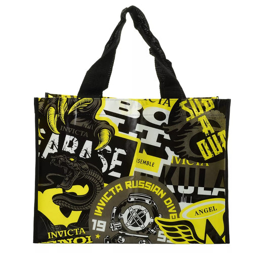 Gear - Bolsos Invicta - Ta Patch Negro Y Amarillo