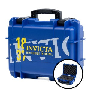 Caja Para Reloj Invicta Azul