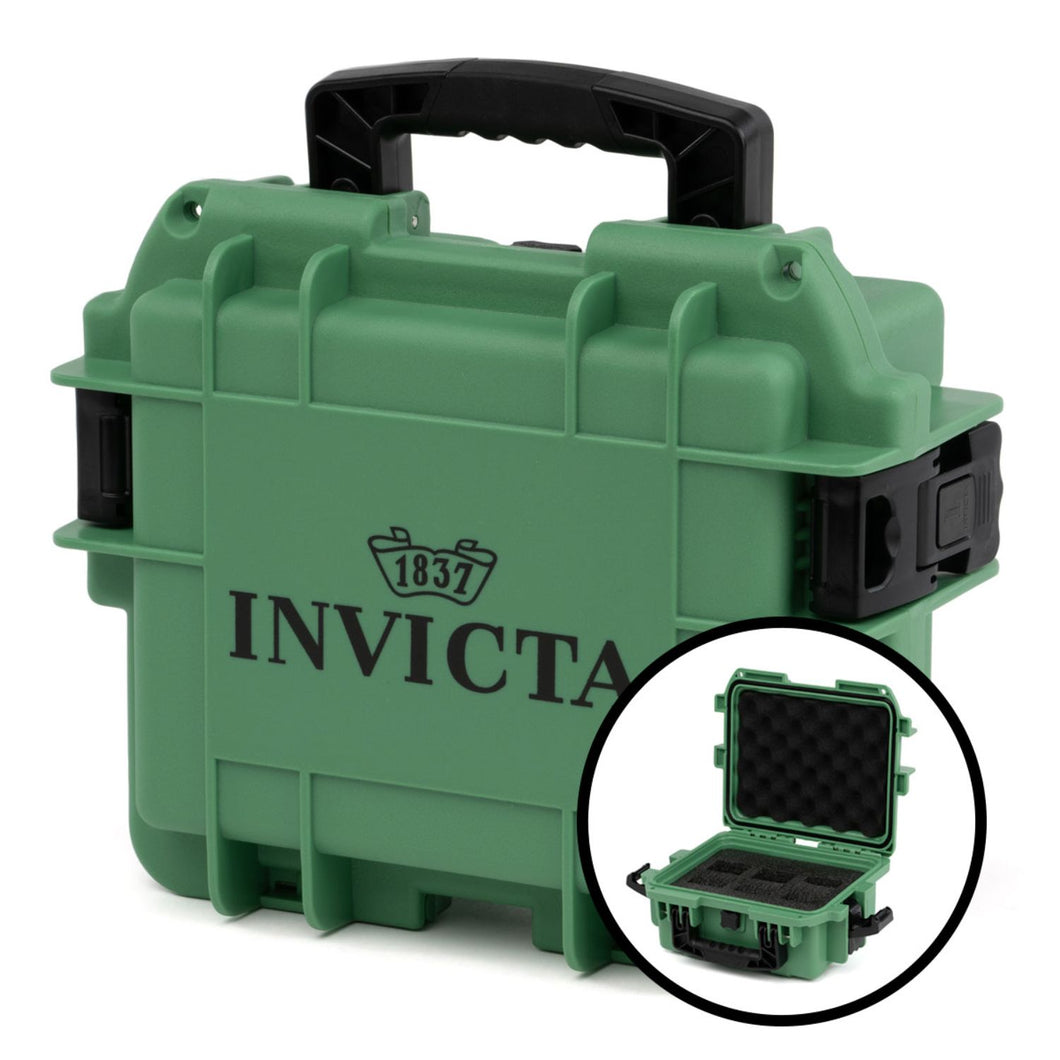 Dive Case - 3 Slot Light Green