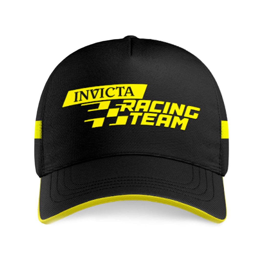 Gear - Invicta Racing Team Hat - Black/yellow
